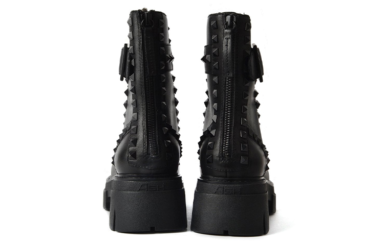 (W) Ash Lewis Studs 'Black Zip Martin Boots' 圖 3