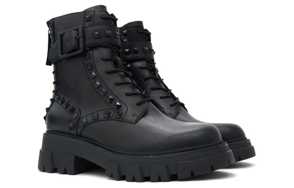 (W) Ash Lewis Studs 'Black Zip Martin Boots' 圖 4