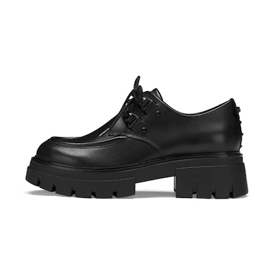 (W) Ash Loafer 'Black British Retro JK Uniform'