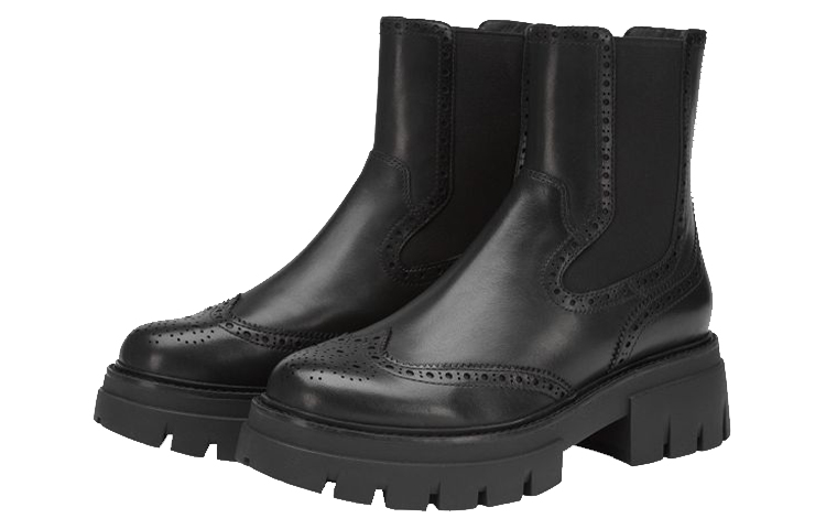 (W) Ash Lover Retro 'British Black Chelsea Boot' 圖 3