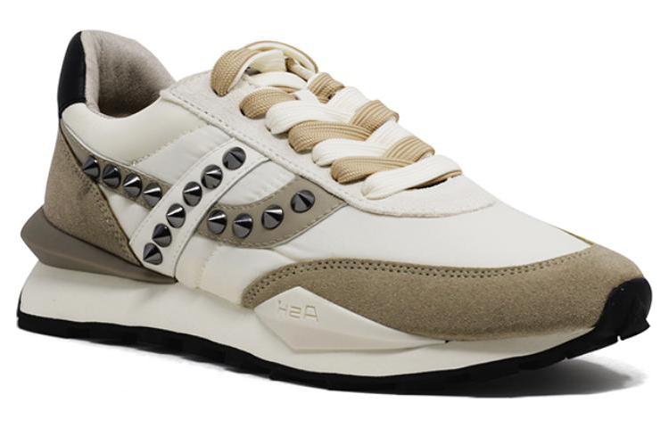 Order ASH 頭層牛皮 戶外百搭 低幫 生活休閒鞋 3cm 女款 白棕