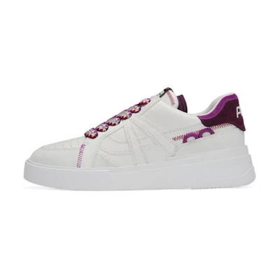 (W) Ash Low Top 'White Purple'