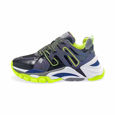 (W) Ash Low Top Running Sneakers 'Blue'