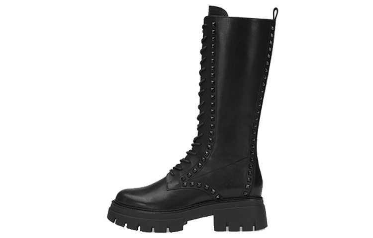 (Women) Ash Lullaby Studs High-Top Martin Boots 'Black Studded' FW21-M-135530-001