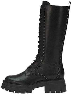 (W) アッシュララバイ スタッズ ハイカットブーツ (黒) FW21-M-135530-001 Buy (W) アッシュララバイ スタッズ ハイカットブーツ (黒) FW21-M-135530-001