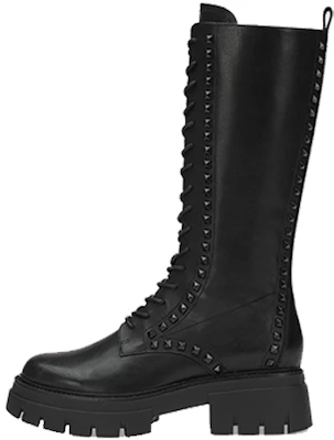 (W) アッシュララバイ スタッズ ハイカットブーツ (黒) FW21-M-135530-001 Buy (W) アッシュララバイ スタッズ ハイカットブーツ (黒) FW21-M-135530-001