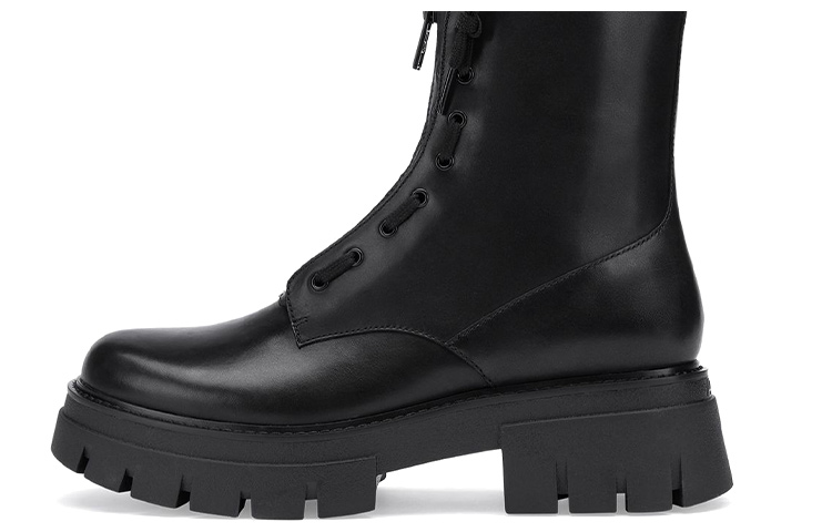 (W) Ash Lynch Leather Boot 'Black'