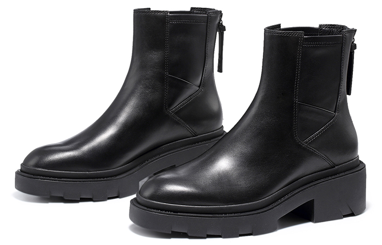 Lookbook (Women) Ash Magma 'Black Chunky Short Boot' AK324L2205999