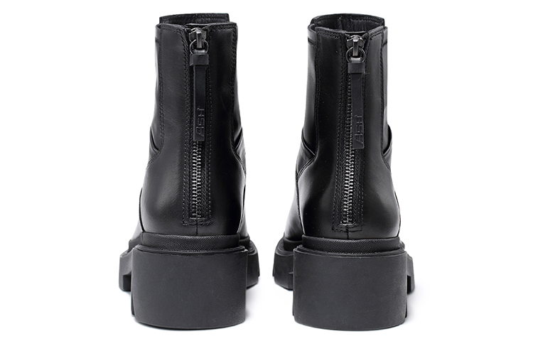 Shop (Women) Ash Magma 'Black Chunky Short Boot' AK324L2205999