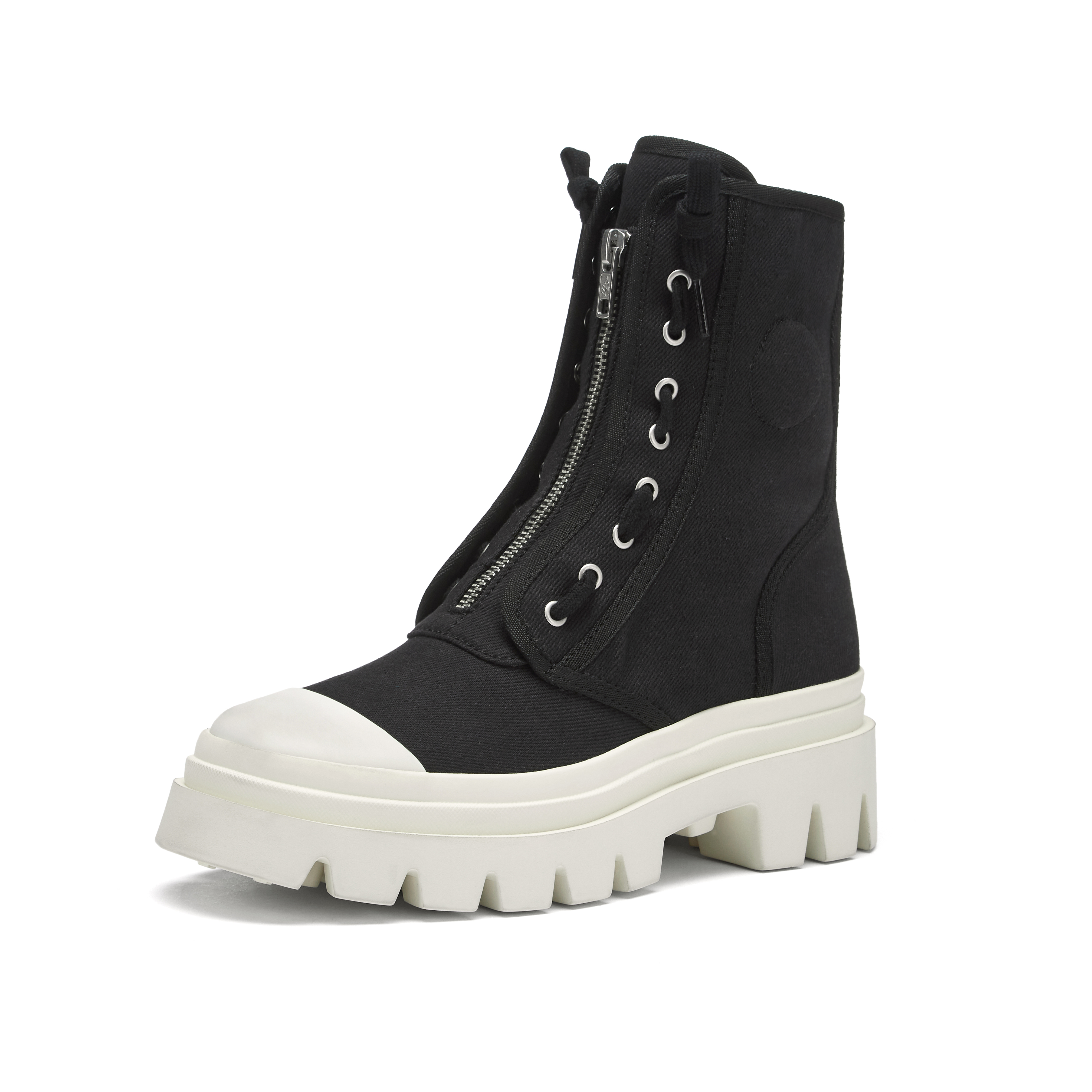 Lookbook ASH 休閒舒適 短筒 馬汀靴 女款 黑色