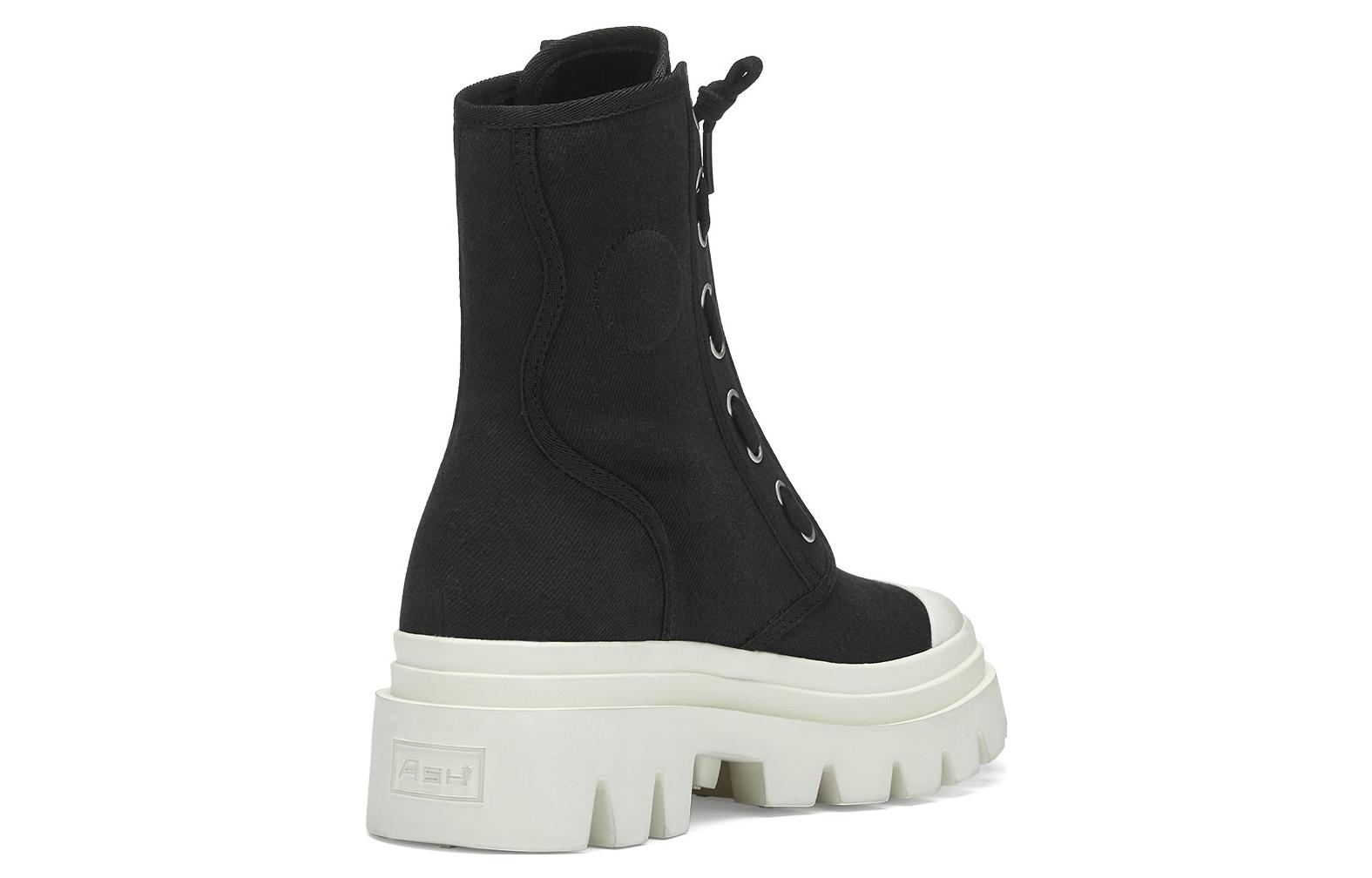 Shop ASH 休閒舒適 短筒 馬汀靴 女款 黑色