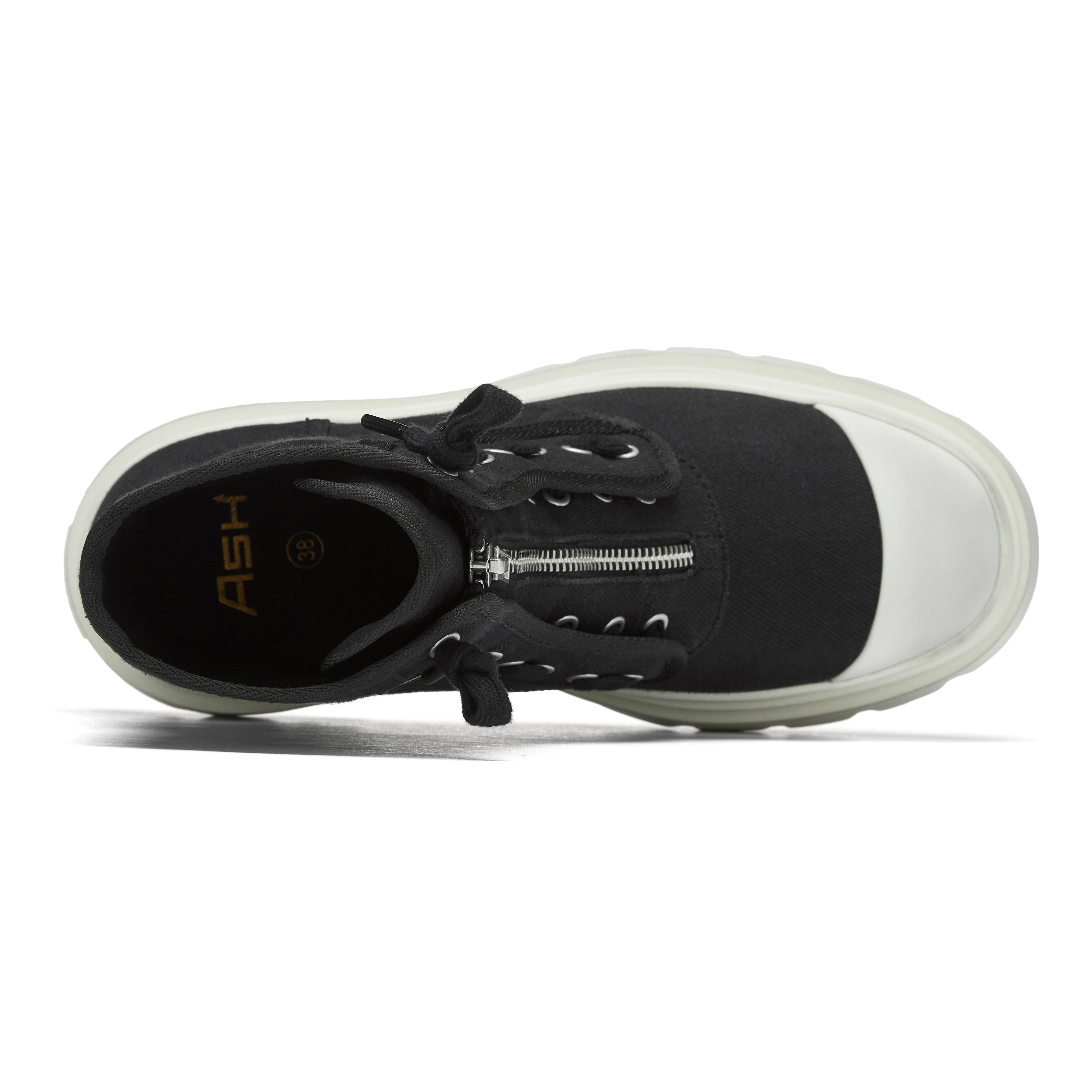 Details for ASH 休閒舒適 短筒 馬汀靴 女款 黑色