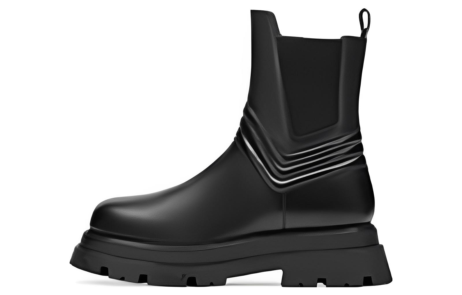 (Women) Ash Martine Boot 'Black Leather Outdoor Camping' FW22-M-136440-001