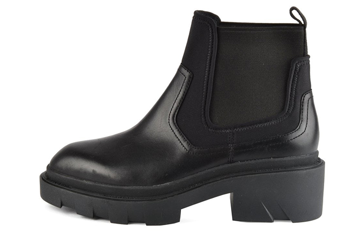 (Women) Ash Metro Leather Chunky Chelsea Boots 'Black' FW19-M-130767-001