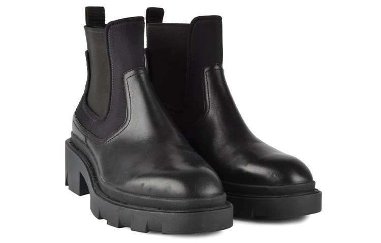 (W) Ash Metro Leather Chunky Chelsea Boots 'Black' 圖 3