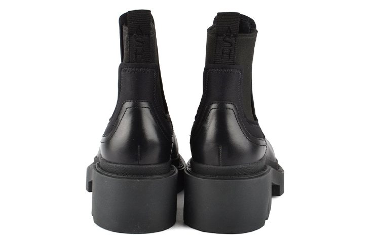 (W) Ash Metro Leather Chunky Chelsea Boots 'Black' 圖 4