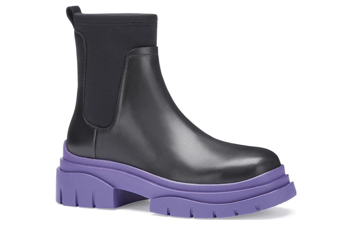 (W) Ash Mid-Top Chelsea Boot 'Black Purple' 圖 2