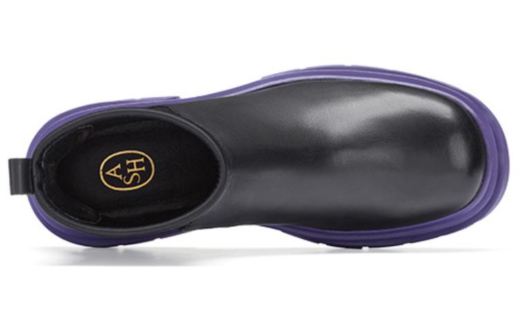 (W) Ash Mid-Top Chelsea Boot 'Black Purple' 圖 4
