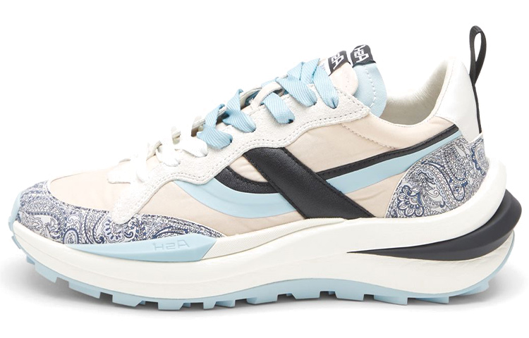 Buy (W) Ash 混合皮革运动鞋‘米色海军蓝’ SS21-S-134787-002