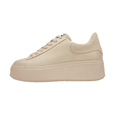 (W) Ash Moby 'Cream Calfskin'