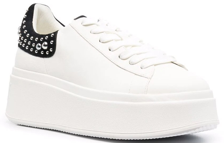 Order (W) アッシュ Moby スタッズ厚底 白黒 MOBYSTUDS03COMBOC