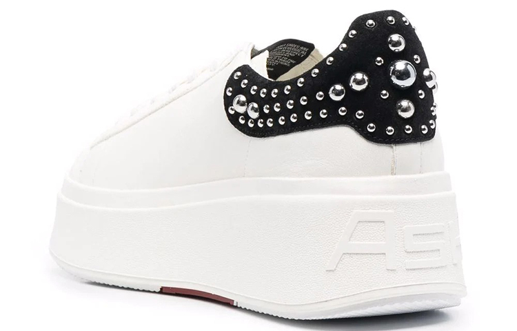 Lookbook (W) アッシュ Moby スタッズ厚底 白黒 MOBYSTUDS03COMBOC