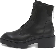 (Women) Ash Moody Leather Lace-Up 'Black' FW20-M-134302-001 (Women) Ash Moody Leather Lace-Up 'Black' FW20-M-134302-001