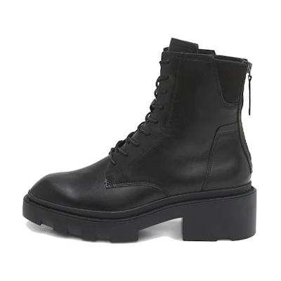 (W) Ash Moody Leather Lace-Up 'Black'