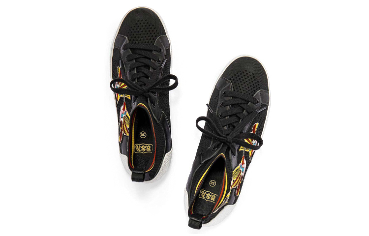 (W) Ash Ninja Birds High-Top Sneaker 'Black Embroidery' 圖 4