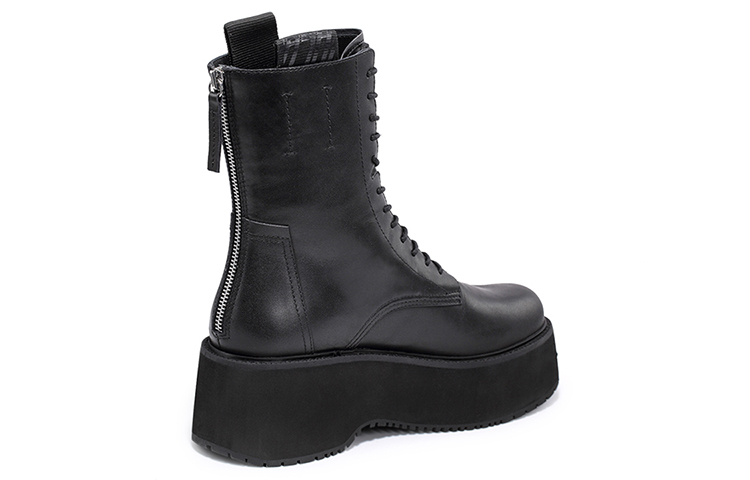 Order (W) Ash Nirvana ''Stivaletto Platform in Pelle Nera'' AK324L2206399