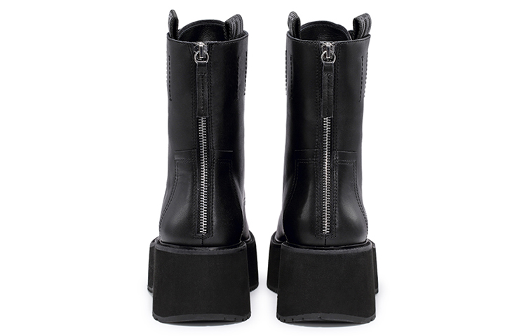 Shop (W) Ash Nirvana ''Stivaletto Platform in Pelle Nera'' AK324L2206399