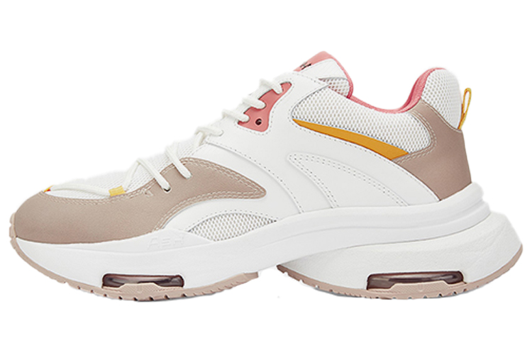 (W) Ash ONO 'Retro Color-Block Pink and White'