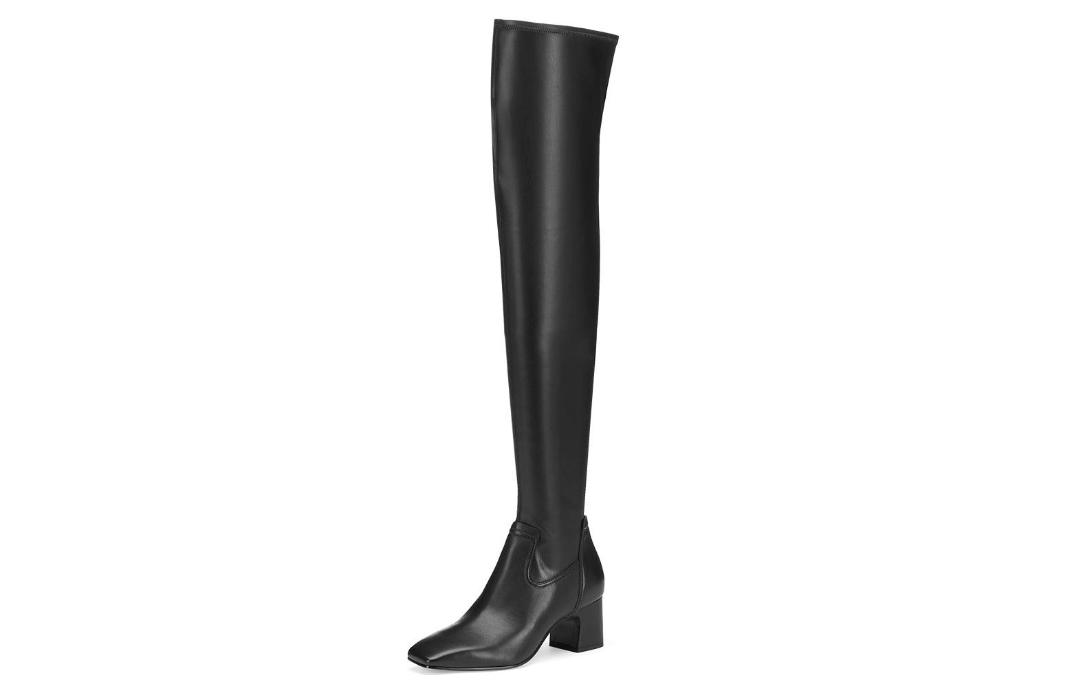 (Women) Ash Over-the-Knee Boots 'Black Leather' FW22-M-136775-001
