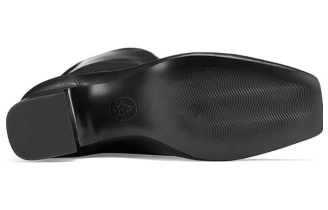 (W) Ash Over-the-Knee Boots 'Black Leather' 圖 5