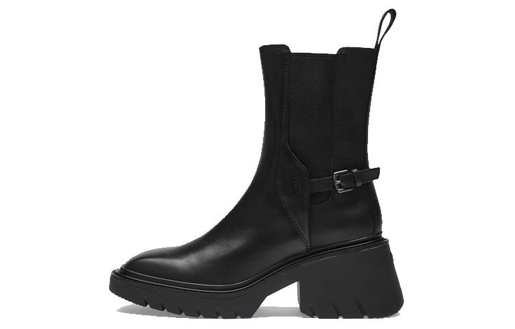 (Women) Ash Oxford 'Black Chelsea Platform' AL324L22049