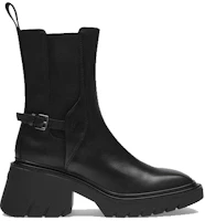 Order ASH Oxford 厚底增高切爾西靴 女款 黑色