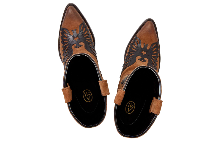 (W) Ash Pablo 'Leather Applique Brown' 圖 4