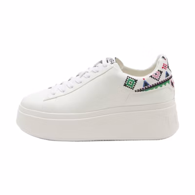(W) Ash Platform Sneaker 'White Embroidery'