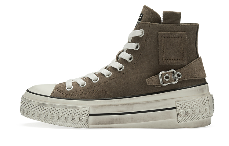 (Women) Ash RAGE Mid-Top 'Distressed Brown' FW23-V-137851-001
