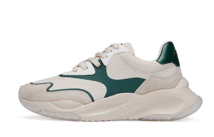 (W) Ash Restart 'Beige White Green'