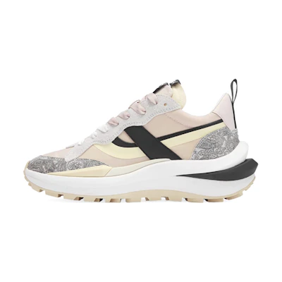 (W) Ash Retro 'Color-Block Beige'
