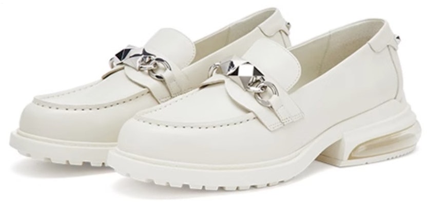 (W) Ash 复古气垫厚底运动鞋 '灰白' FW22-M-136858-003 Order (W) Ash 复古气垫厚底运动鞋 '灰白' FW22-M-136858-003