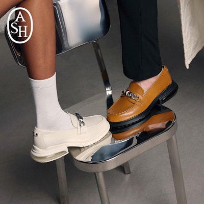 (W) Ash 复古气垫厚底运动鞋 '灰白' FW22-M-136858-003 Details for (W) Ash 复古气垫厚底运动鞋 '灰白' FW22-M-136858-003