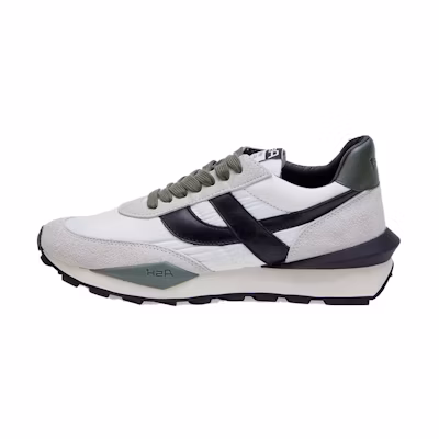 (W) Ash Retro RNNR 'Printed Grey Leather'