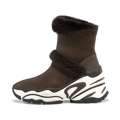 (W) Ash Retro Snow Boots 'Coffee Brown'