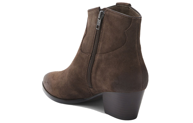 Lookbook (W) Boot Suede Ankle Retro Ash 'Cokelat' FW20-M-133882-006