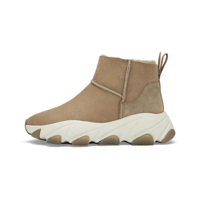 (W) Ash Shadow Leather Chelsea Boot 'Grey'