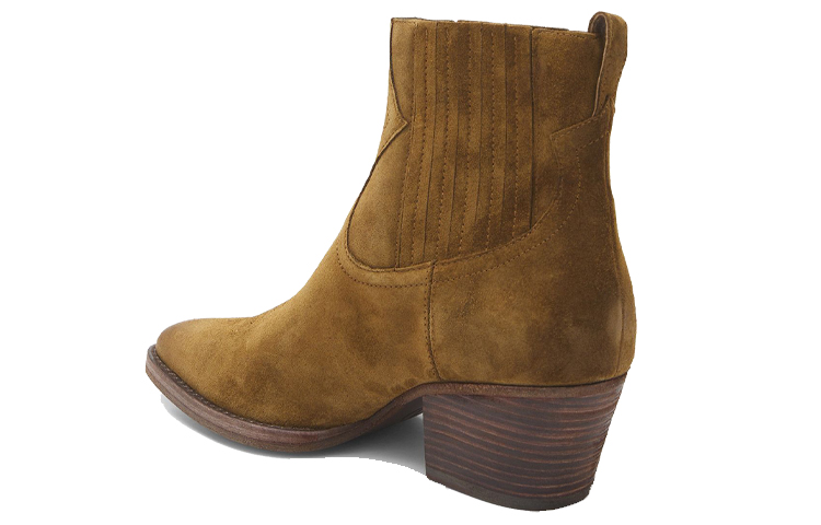 (W) Ash Short Boots 'Brown Embroidery' 圖 3