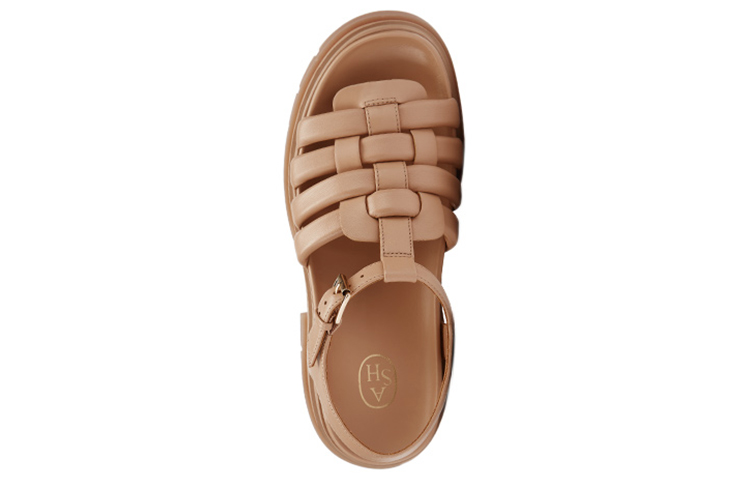 (W) Ash Sirena Sandals 'Light Brown Buckle Chunky Sole' 圖 4