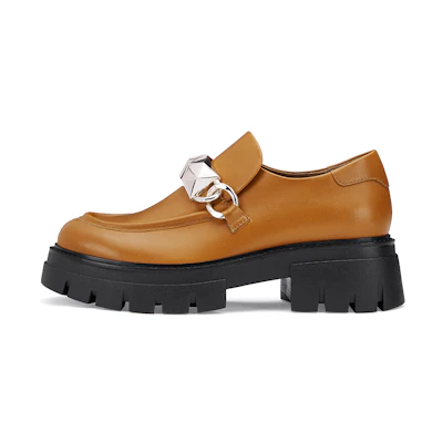 (W) Ash Slip-On Loafer 'Vintage British Brown'